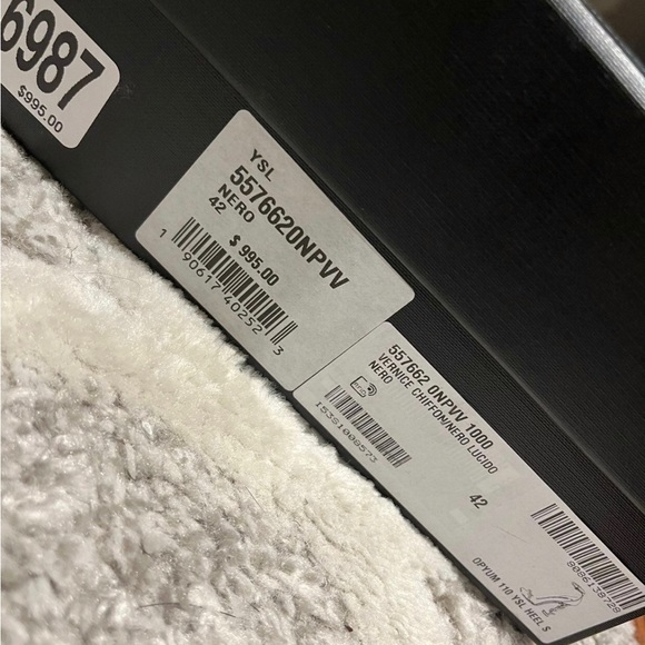 Brand new Opyum 110 YSL heels in black - Picture 4 of 10